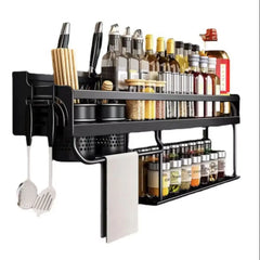 Wall-mounted Spice Storage Rack