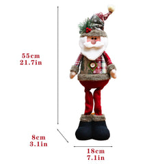 Santa Snowman-Reindeer Christmas Decoration