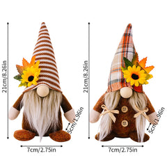 Fall Gnome Sunflower Maple Doll Harvest