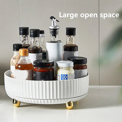 Rotating Tray Kitchen Storage Containers