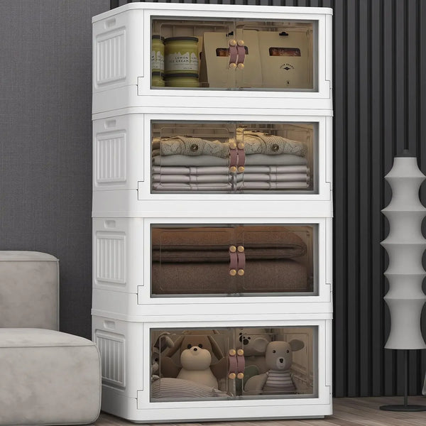 Foldable Closet organizer and storage bin