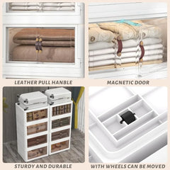 Foldable Closet organizer and storage bin