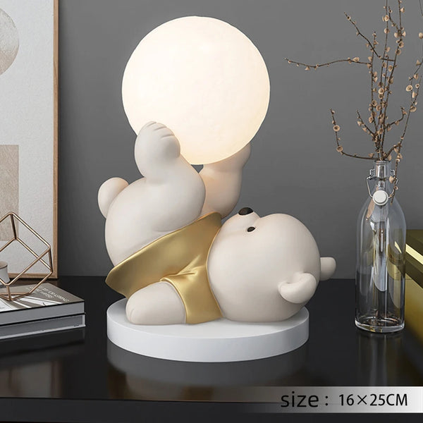 Vitality Bear Statue Home Decor