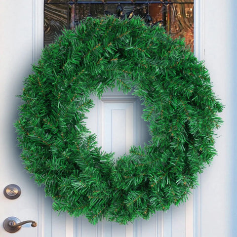 Artificial Green Wreath PVC Wall Wreaths