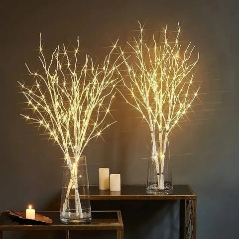 1 PC White Birch Branch Light LED Festive Lights