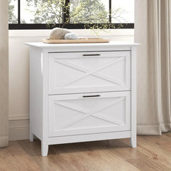 Modern Farmhouse 2 Drawer File Cabinet for Home Office