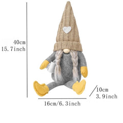 Cute Coffee Gnome Plush Doll