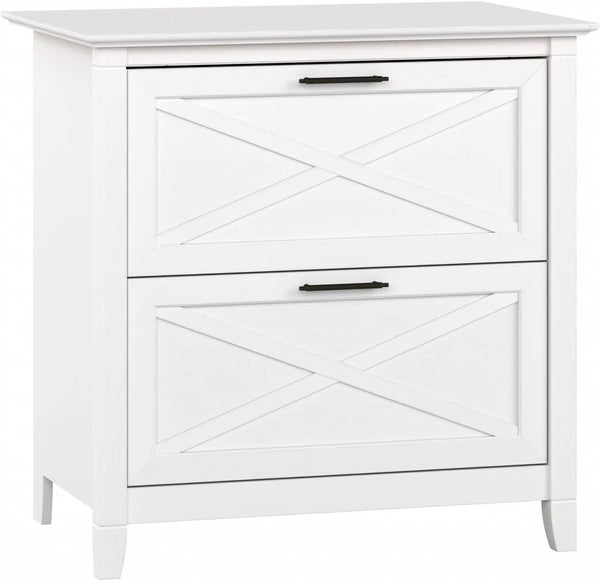 Modern Farmhouse 2 Drawer File Cabinet for Home Office