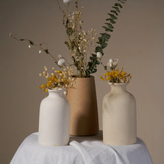 Simple Ceramic Vase Dining Table Decorations