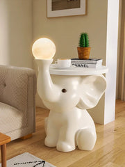 Nordic Home Decor Elephant Statue Floor Ornament