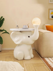 Nordic Home Decor Elephant Statue Floor Ornament