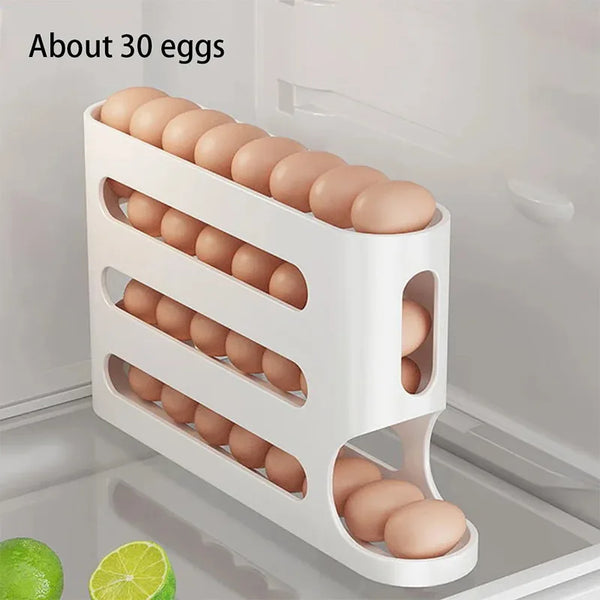 Automatic Roll-out Egg Storage Device