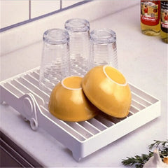 Creative Dish Plate Drain Rack Drying Storage