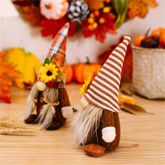 Fall Gnome Sunflower Maple Doll Harvest